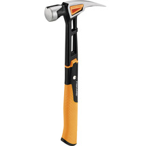 Ciocan Fiskars cu mâner negru și mâner canelat