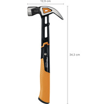 Ciocan Fiskars, lățime cap 12,5 cm, lungime 34,3 cm