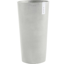 Ghiveci Ecopots Amsterdam plastic Ø 41 cm H 76 cm alb gri