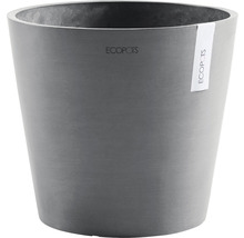 Ghiveci Ecopots Amsterdam cu sistem de irigare plastic Ø 40 cm H 35 cm gri