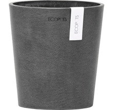 Ghiveci Ecopots Morinda plastic Ø 14,2 cm H 16 cm gri închis