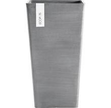 Ghiveci Ecopots Rotterdam plastic 31x31x56 cm gri