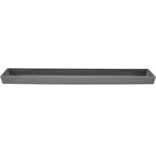 Farfurie Ecopots Bruges plastic 53,5x15,5x3,3 cm gri
