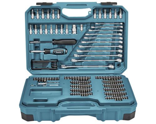 Trusă de scule Makita cu chei, șurubelnițe și biți