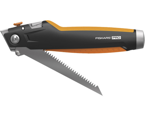 Fierăstrău pliabil Fiskars Pro cu lamă de fierăstrău metalică
