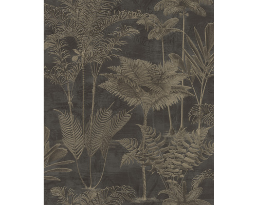 Tapet vlies 555165 Lirico model frunze auriu 10,05x0,53 m Tapet cu motiv floral
