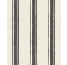 Tapet vlies 555639 Lirico model dungi alb/negru 10,05x0,53 m