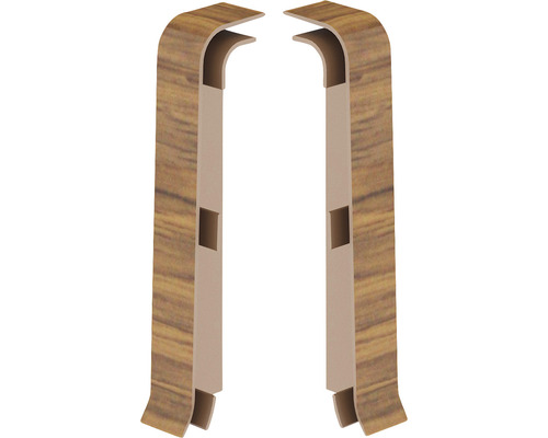 Două profile terminale din lemn pentru blaturi