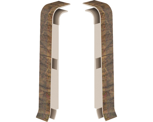 Două plinte cu decor din lemn