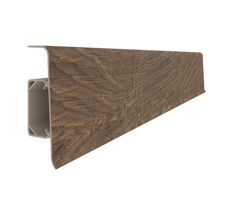 Plintă VOX Esquero PVC 2500x66,6x22 mm 612 stejar plută Plintă cu decor de lemn