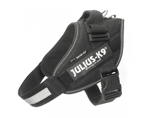 Ham Julius-K9 IDC Power negru pentru câini