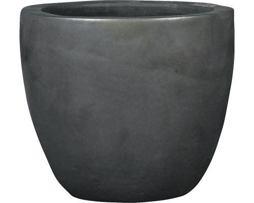 Ghiveci ceramică Oslo Ø 47 cm H 36 cm antracit