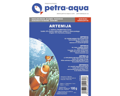 Hrană pentru pești Artemia 100 g-0