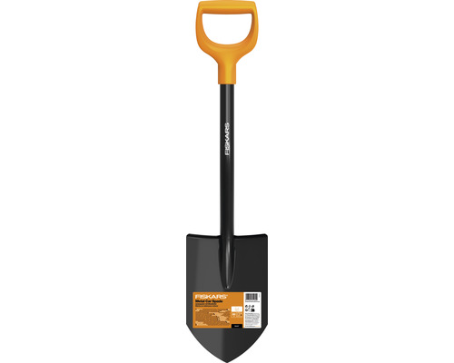 Cazma metalică Fiskars Solid pentru mașină, lungime coadă 50cm