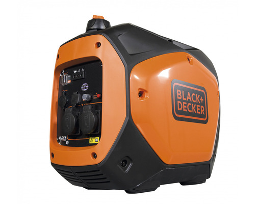 Generator curent pe benzină Black + Decker BXGNi2200E 2200W, monofazic, cu invertor/inverter