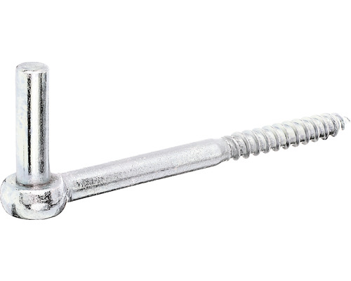 Pivot balama de suspendare Alberts Ø13 x 70mm, cu filet, oțel zincat galben Cârlig cu filet metric