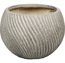 Ghiveci rotund cu structură canelată
