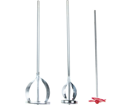 Trei mixere din metal și plastic