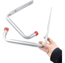 Cârlige metalice pentru biciclete pentru montare pe perete