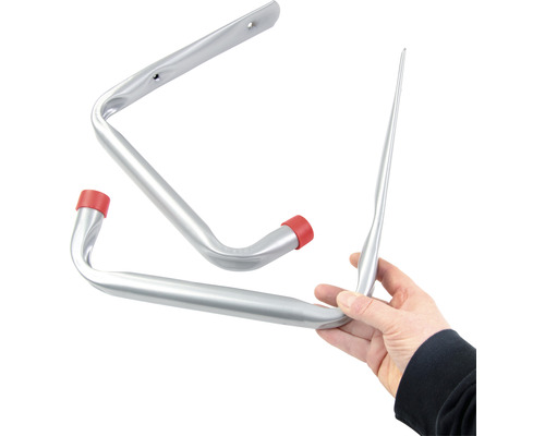 Cârlige metalice pentru biciclete pentru montare pe perete