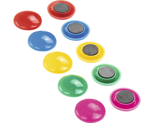 Magneți multicolori în set