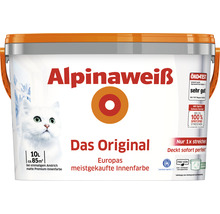 Vopsea lavabilă Alpinaweiss Das Original albă 10 l-thumb-1 Vopsea lavabilă Alpinaweiss Das Original albă 10 l-thumb-1