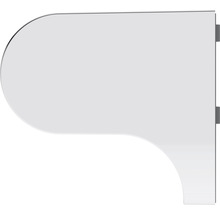 Suport reglabil pentru pară duș REIKA Ovaro magnetic fără placă montaj-thumb-2