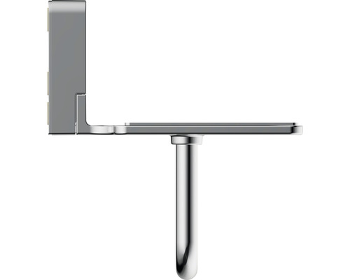 Suport hârtie igienică din metal pentru montare pe perete