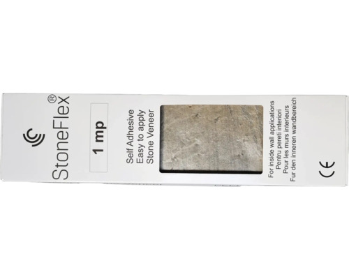 Ambalaj furnir de piatră Stoneflex, autoadeziv, ușor de aplicat