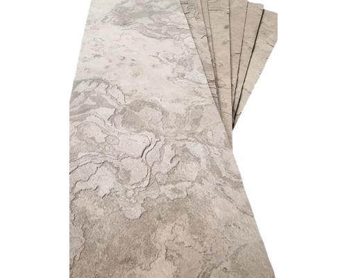 Ardezie flexibilă autoadezivă StoneFlex Terra Red 15x61 cm | HORNBACH