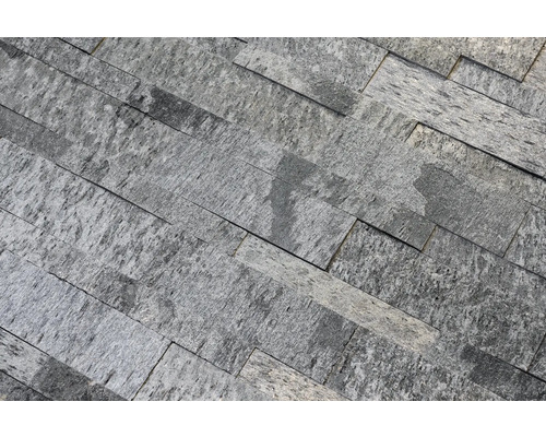 Ardezie flexibilă non-adezivă StoneFlex Silver 15x60 cm Ardezie flexibilă non-adezivă StoneFlex Silver 15x60 cm