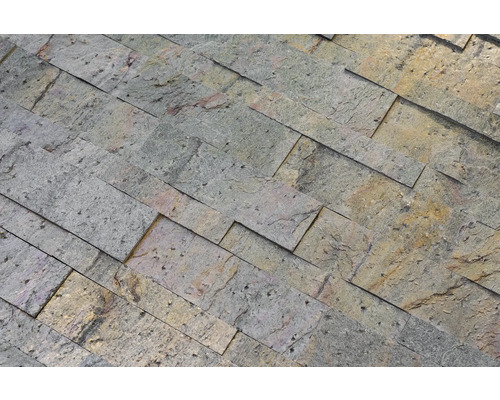 Ardezie flexibilă non-adezivă StoneFlex Zeera Green 15x60 cm Ardezie flexibilă non-adezivă StoneFlex Zeera Green 15x60 cm
