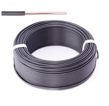 Cablu de instalație negru pe rolă