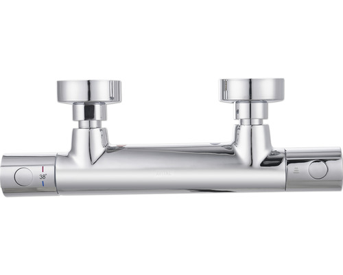 Baterie termostatică de duș, montată pe perete