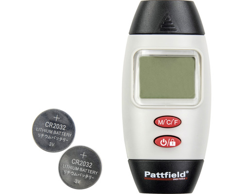 Colorimetru de temperatură Pattfield cu două baterii litiu CR2032