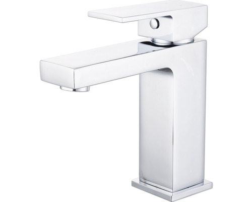 Baterie chiuvetă din metal cromat cu manetă