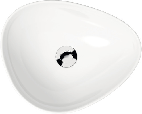 Lavoar ceramic de blat cu scurgere rotundă