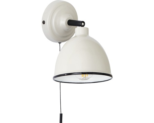 Lămpi de perete albe cu întrerupător cu șnur