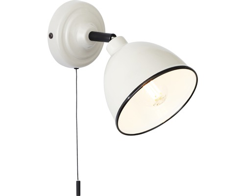 Lampa de perete cu comutator cu șnur pentru interior