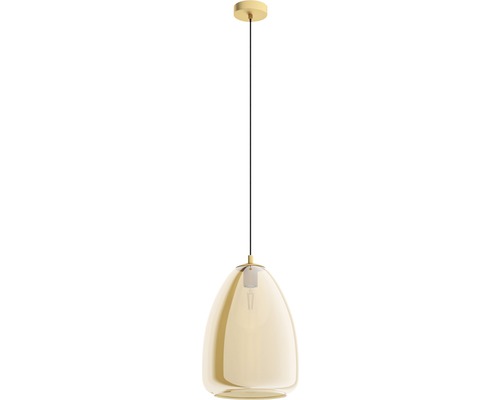 Lumină suspendată cu abajur din sticlă