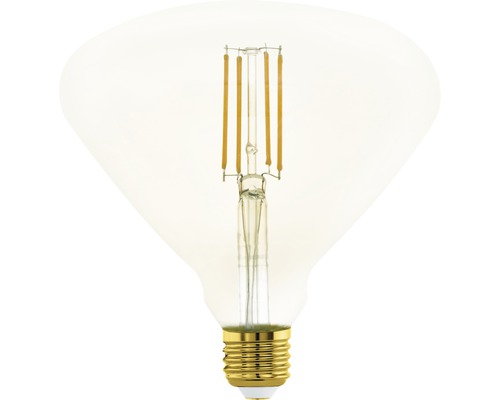 Bec vintage LED Eglo E27 4W, glob pară BR150, durată viață 25.000 h