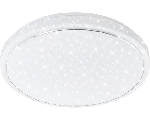 Plafonieră cu LED integrat Briloner 23W 2100 lumeni, lumină albă 3000-6500K, 3 nuanțe de lumină, alb cu efect de stele