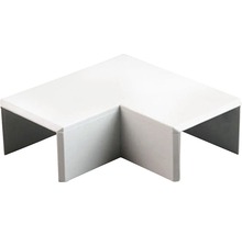 Colțar în plan canal cablu Dietzel 60x40 mm, culoare albă
