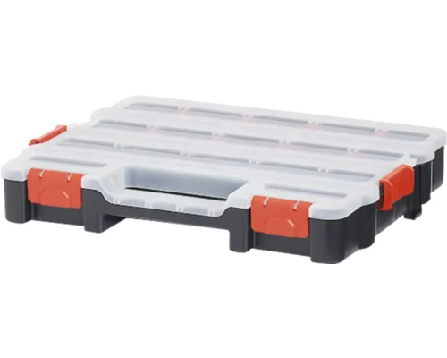 Organizator pentru scule Poly Max din plastic anti-alunecare negru & roșu 270x330 mm