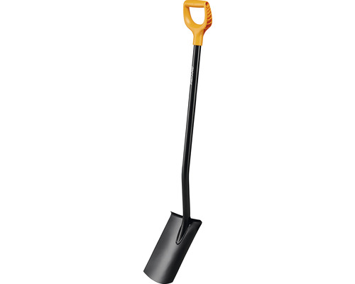 Cazma cu vârf rotunjit Fiskars Solid, lungime coadă 117cm