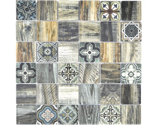 Mozaic Quadrat XCM Wood 500 30x30 cm