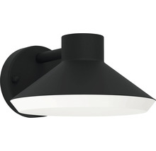 Lumină de perete neagră cu iluminare LED