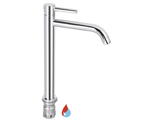 Baterie înaltă de lavoar din metal