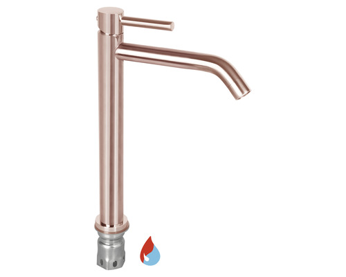 Baterie înaltă de lavoar pentru lavoare fără preaplin