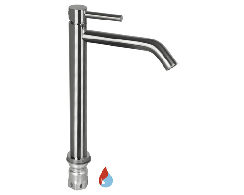 Baterie înaltă de lavoar din oțel inoxidabil